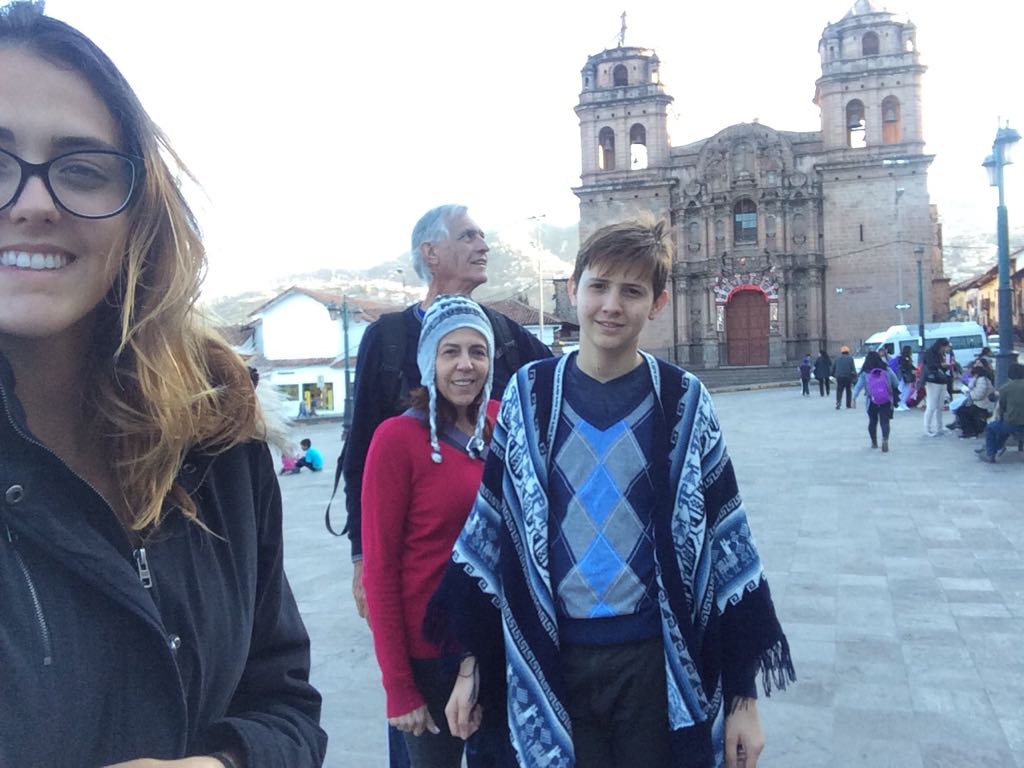 Os Gelli em Cusco, Peru