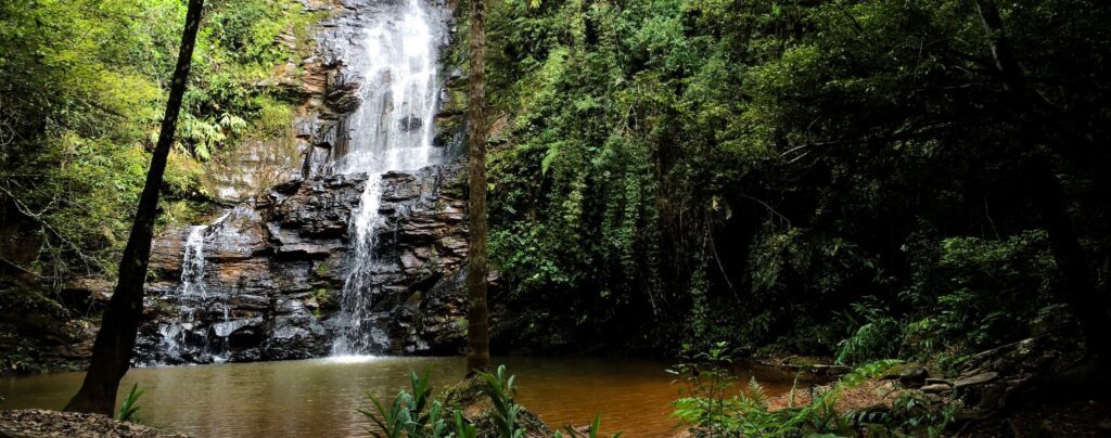 Cachoeira em São Tomé das Letras, Minas Gerais