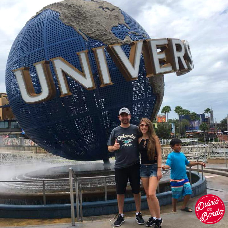 Família Rodrigues em Orlando, EUA