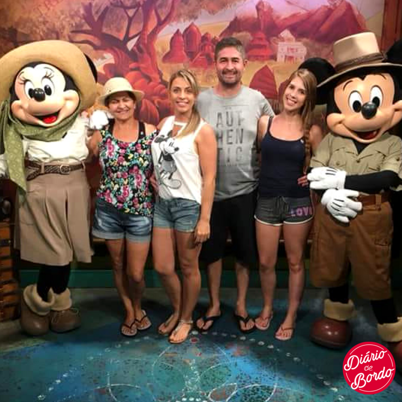 Família Rodrigues em Orlando, EUA