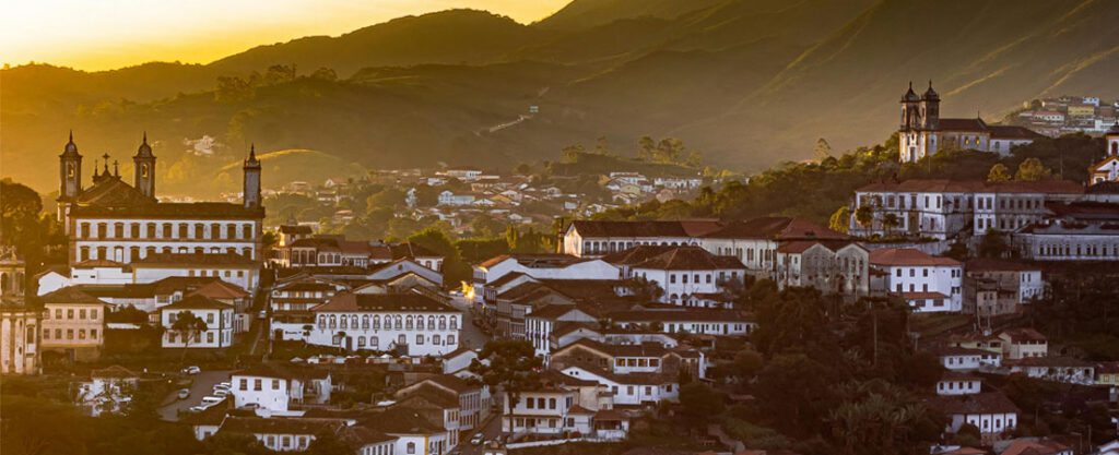 Vista geral de Ouro Preto, MG