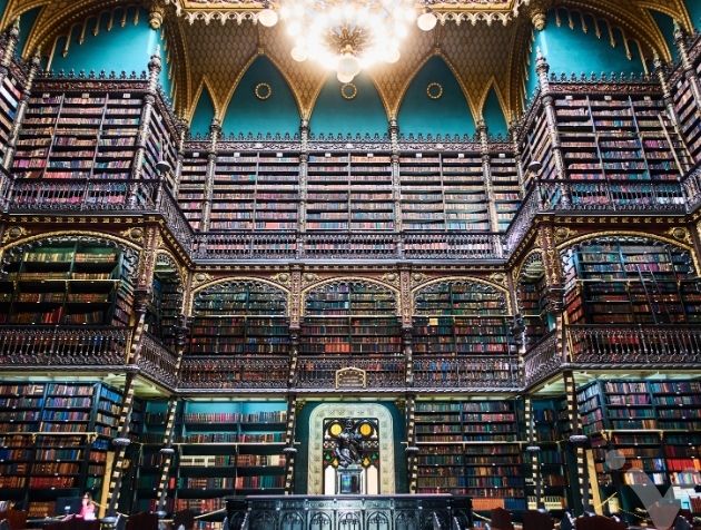Real Sala de Leitura Portuguesa, Rio de Janeiro, Brasil