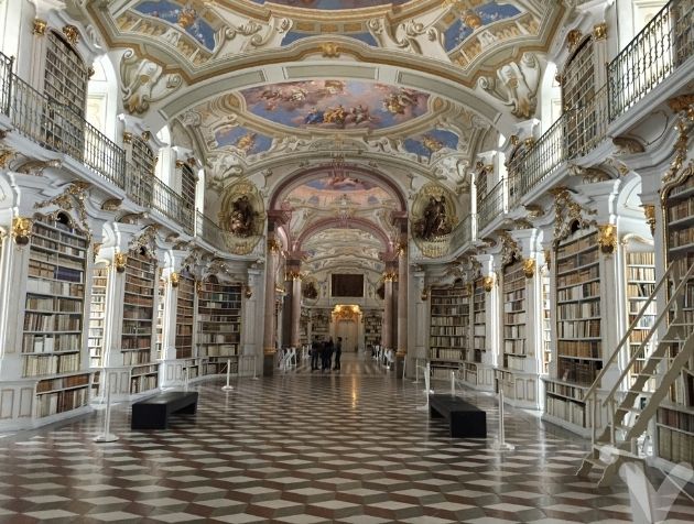 Biblioteca da Abadia de Admont, Admont, Áustria