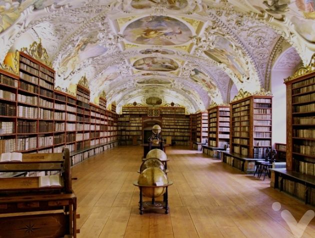 Biblioteca do Mosteiro de Strahov, Praga, Tchéquia
