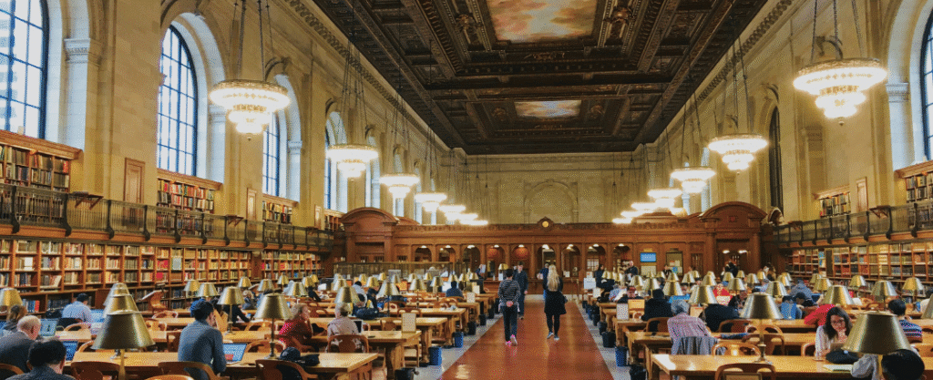 Biblioteca Pública de NYC, EUA