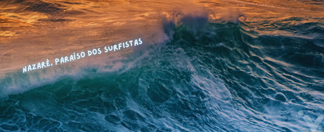 Onda em Nazaré, Porutgal