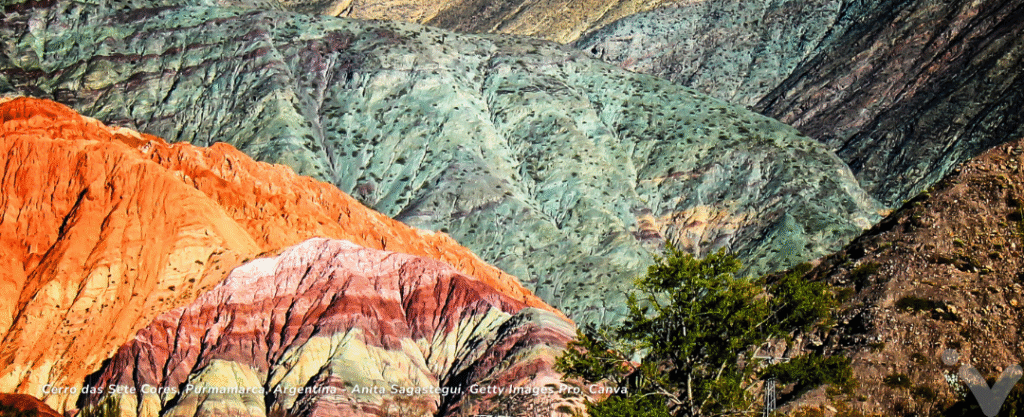 Cerro das Sete Cores, Purmamarca, Argentina