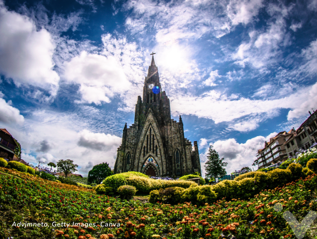 Igreja em Canela, Santa Catarina