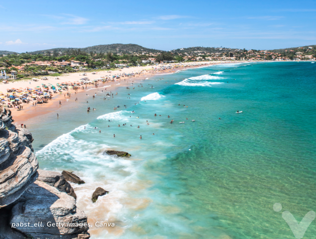 Praia em Búzios, Rio de Janeiro