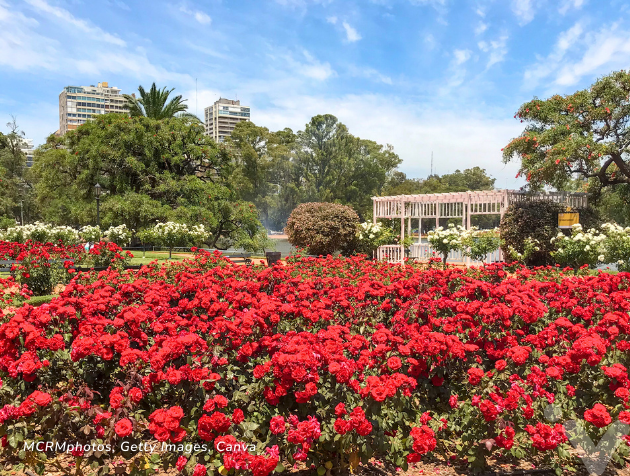 Jardim em Palermo, Buenos Aires, Argentina