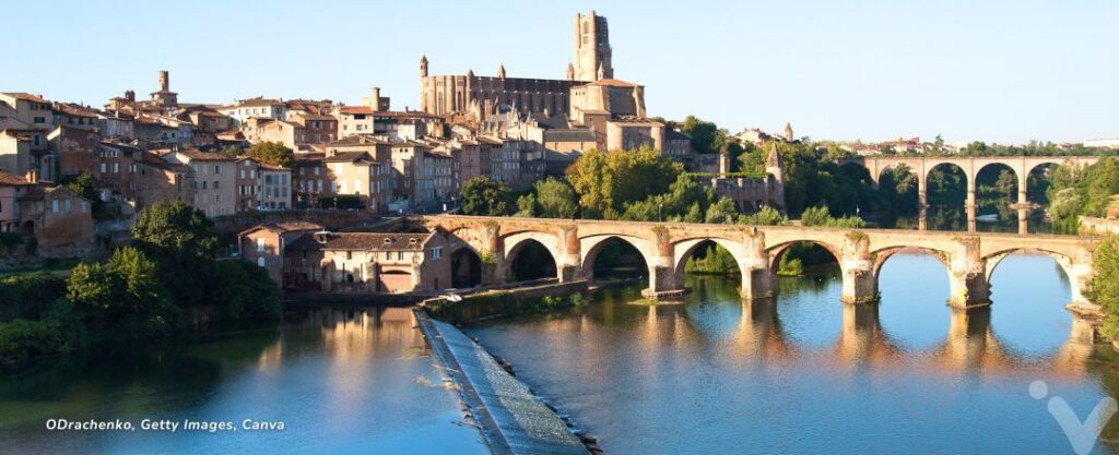 Vista de Albi, França