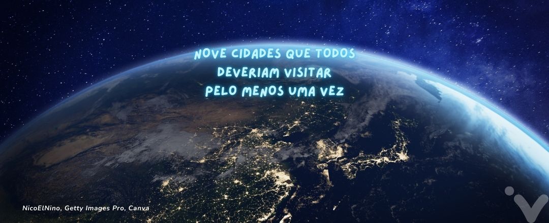Terra vista do espaço