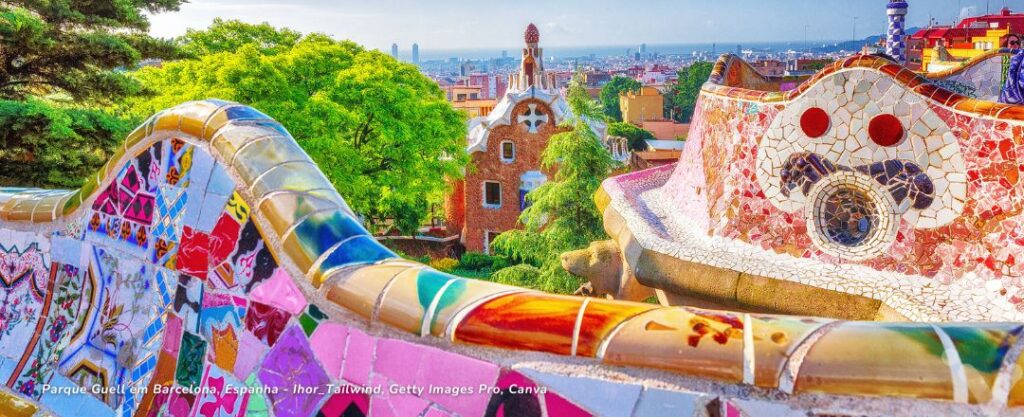 Parque Guell, Barcelona, Espanha
