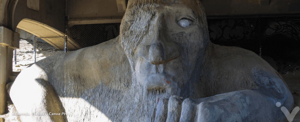 Troll de Fremont em Seatle, EUA