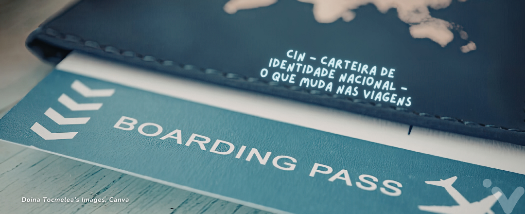 Passaporte com cartão de embarque